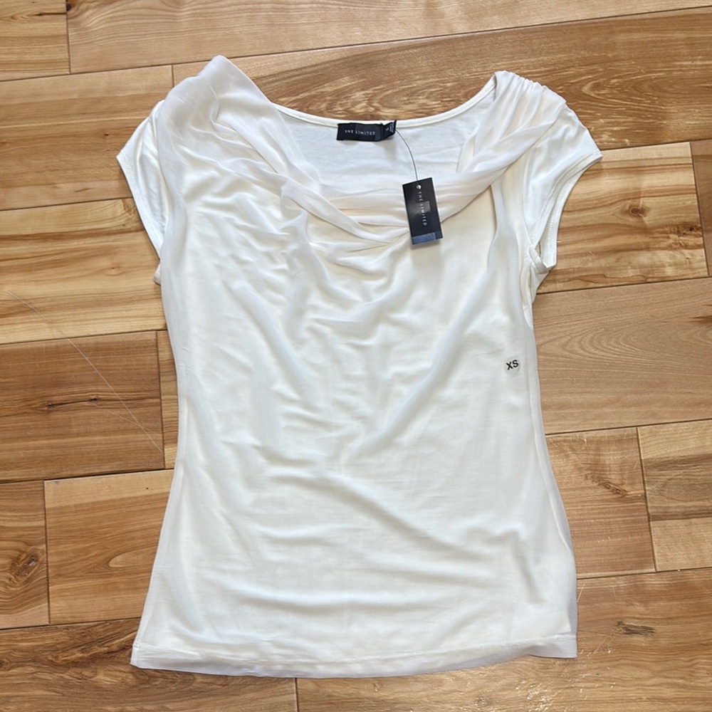 White Women's Top Limited size XS